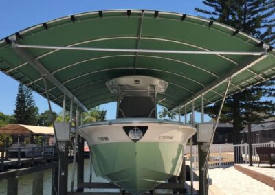 Boatlift Cover in Marco Island Florida